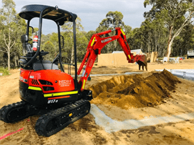 1T - 1.7T Excavator Hire From  per day